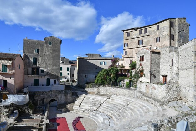 The cathedral of the Lazio town of Terracina Italy