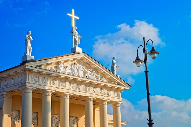 Cathedral museum in the old town of Vilnius, Lithuania.