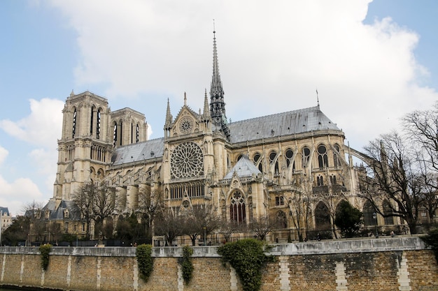 The Cathedral of Notre Dame de Paris, France.