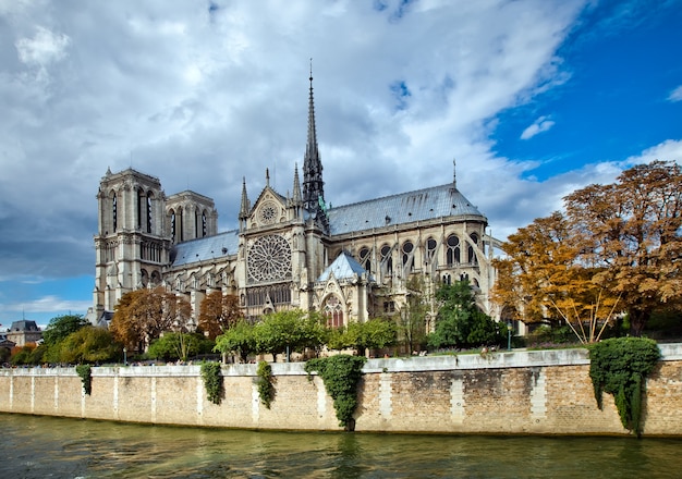 Cathedral of Notre-Dame in Paris, France