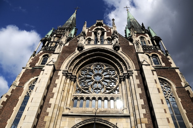 Cathedral of Saints Olga and Elizabeth in Lviv, Ukraine