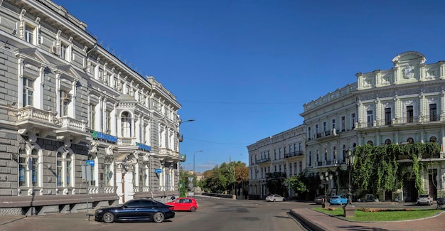 Catherine the Great Square in Odessa Ukraine