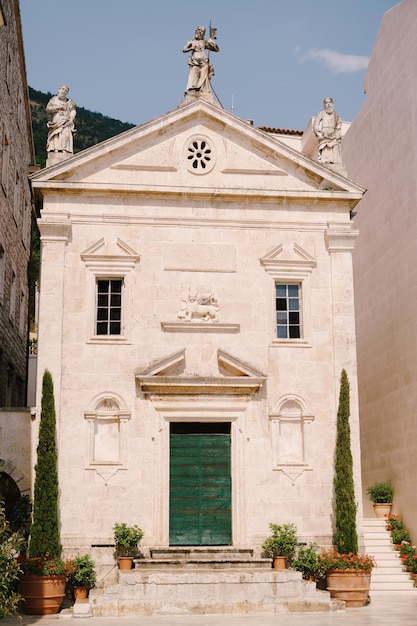 Catholic church of saint apostle mark perast montenegro