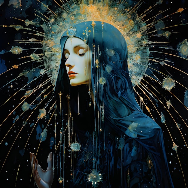 カトリックの聖母マリア - 異星人の人魚の女神UFO水中メドゥーシ