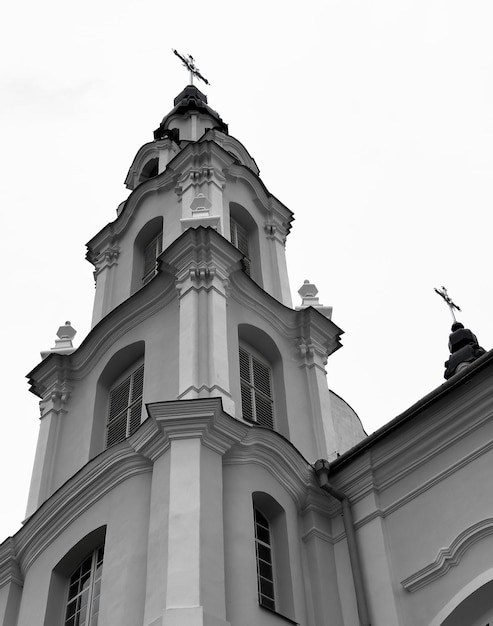 Catholieke kathedraal toren architectuur details