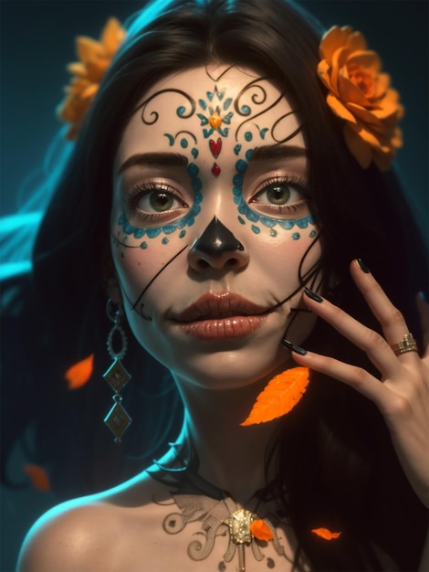 Catrina da de muertos