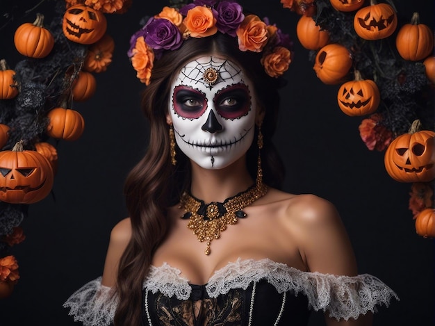 Catrina tradition day of the dead