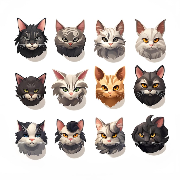 Cats stickers