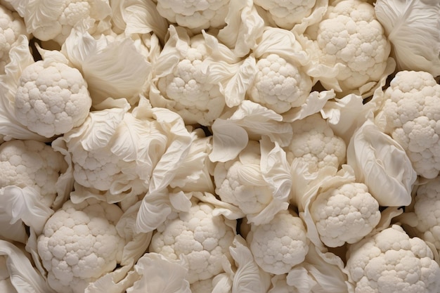 Cauliflower as background