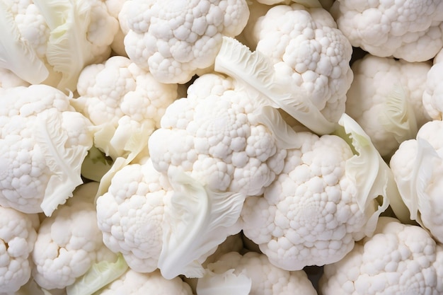 Cauliflower as texture