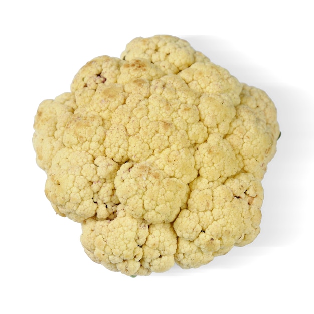 Cauliflower isolated on a white background