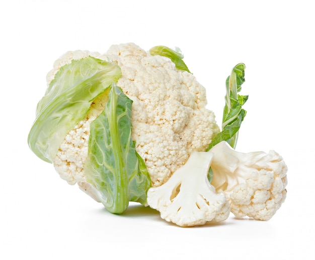 Photo cauliflower isolated