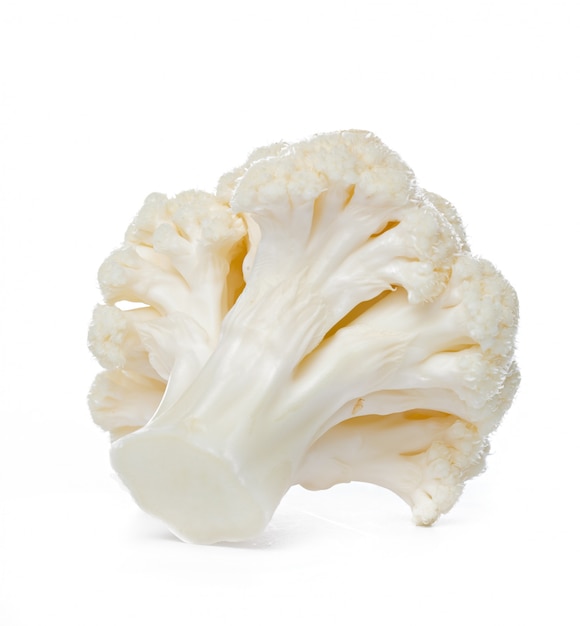 Cauliflower. Piece isolated.