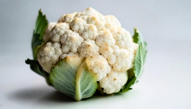 Photo cauliflower on white background