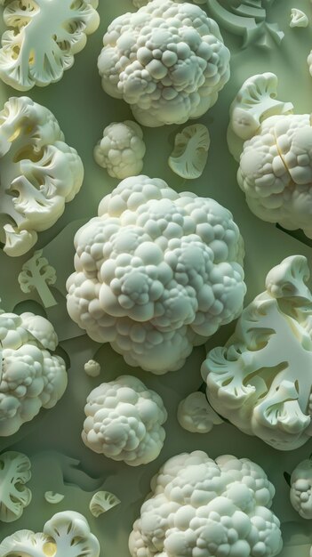 Photo cauliflower