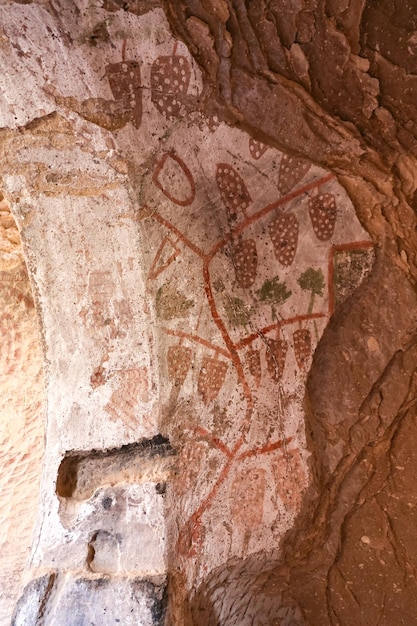 Cave Church in Zelve Valley Cappadocia Nevsehir Turkey