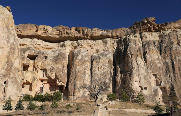 Cavusin-kerk in Cappadocië Nevsehir, Turkije