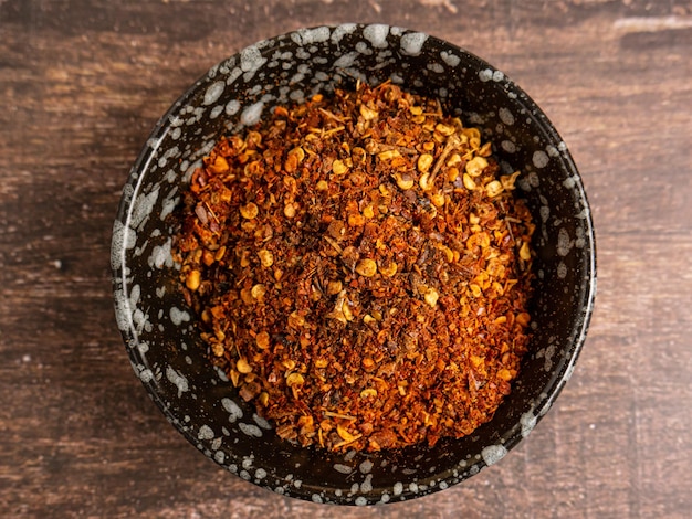 Cayenne pepper for food or cooking concept