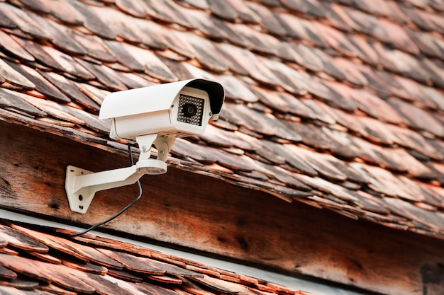 cctv on old roof