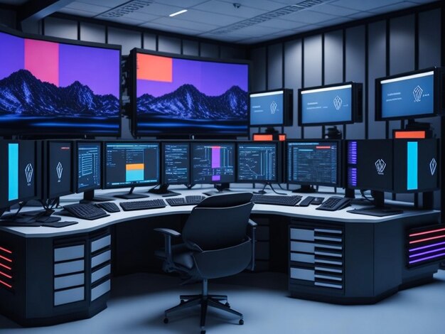 CCTV Security Room