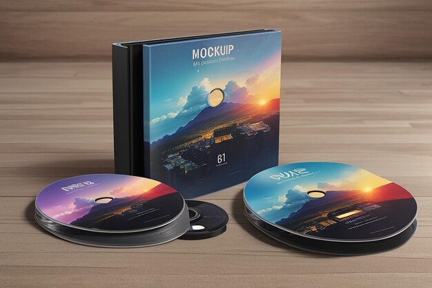 CD-DVD-mockups Presente album- of softwarecoverontwerpen