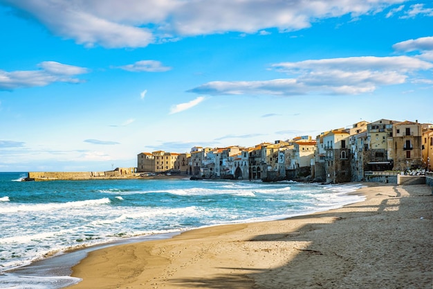 Cefalu medieval village of Sicily island Province of Palermo Italy