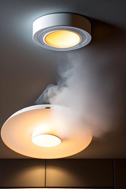 ceiling mounted smoke alarm