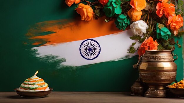 Foto celebrate la diversità dell'india con una splendida illustrazione della giornata della repubblica
