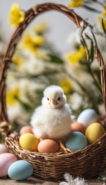 Celebrate Easter with Adorable Chicks A Symbol of Renewal and Joyful Spring Delight