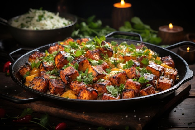 Celebrate Indian Culinary Delights with Indian Curry Tandoori Delights Biryani Street Food