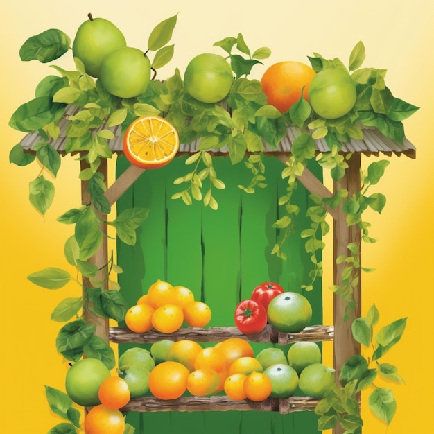 Celebrate the jewish holiday of sukkot with a festive image