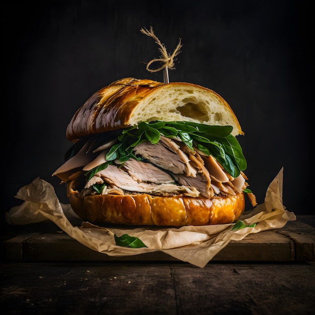 Celebrate the taste of Italy with our Porchetta sandwich photo collection.