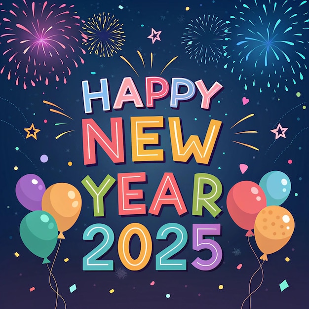 Celebrating 2025 New Years Eve Festivities with Fireworks