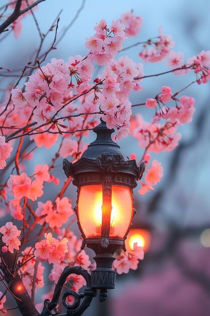 Celebrating Cherry Blossom Festival in Spring