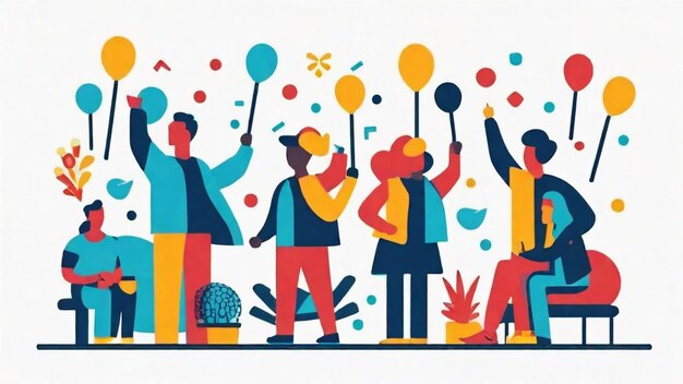 Celebrating Life's Vibrant Moments with Party People