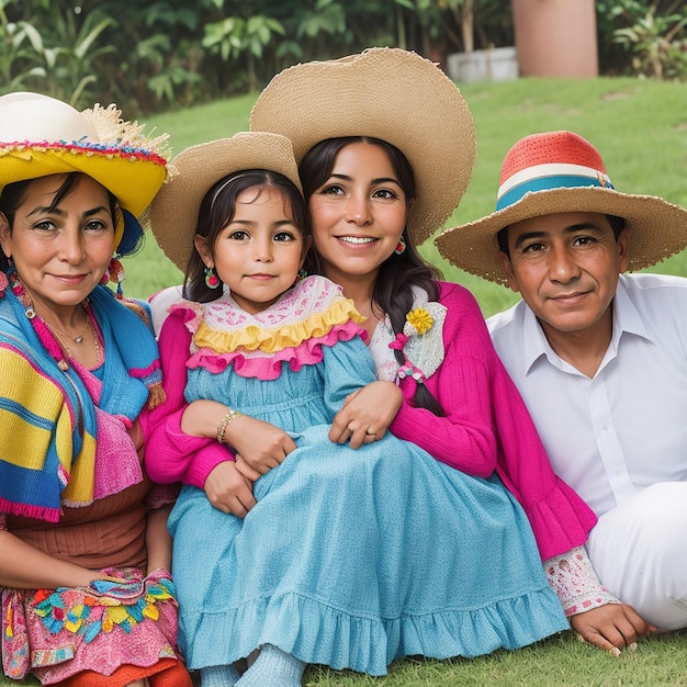 Celebrating Love and Unity in a Colombian Family