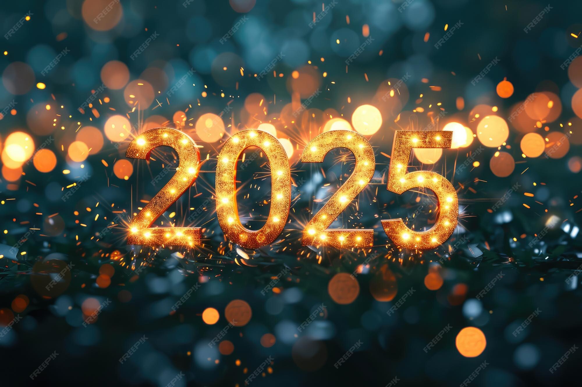 Premium Photo Celebrating Success Cheers to 2025