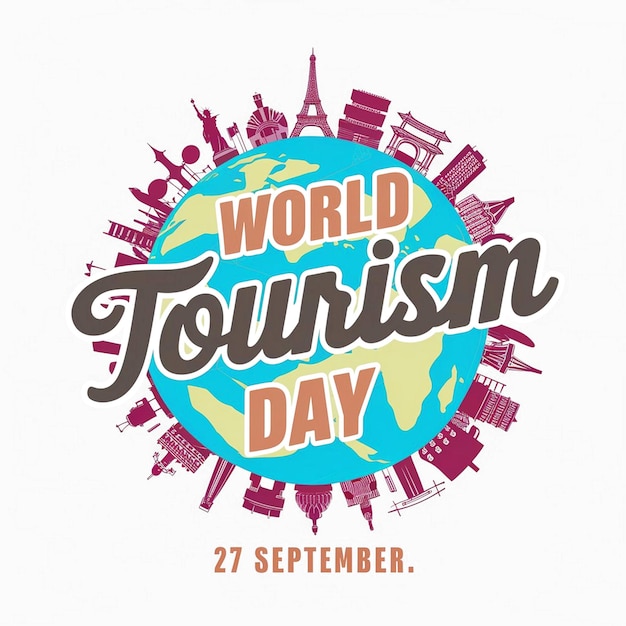 celebrating world tourism day design