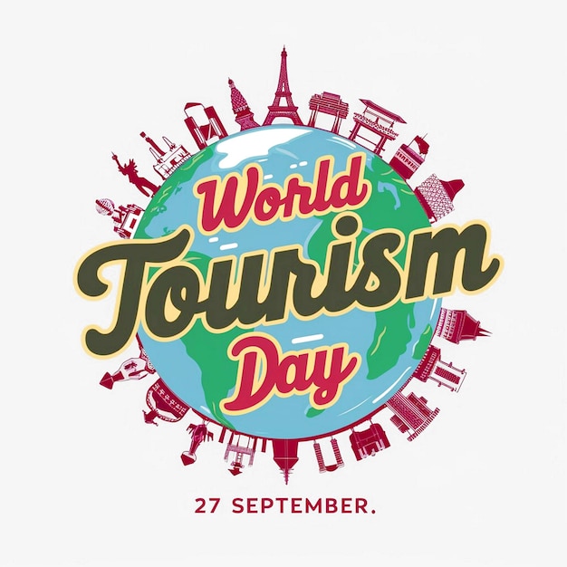celebrating world tourism day design
