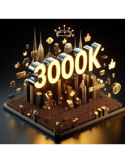 Photo celebration of 300k followers