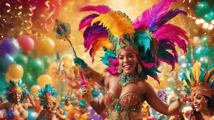 Photo celebration banner for carnaval party june celebration parintins celebration invitation and poster t