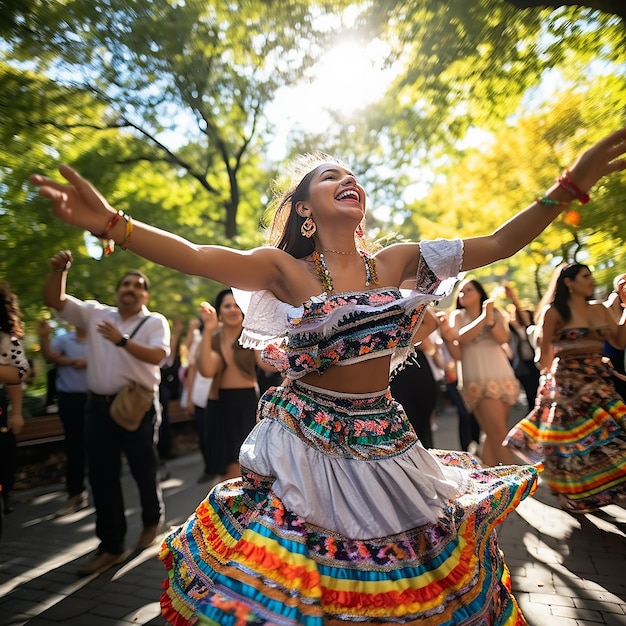 Foto celebrazione del mese del patrimonio ispanico