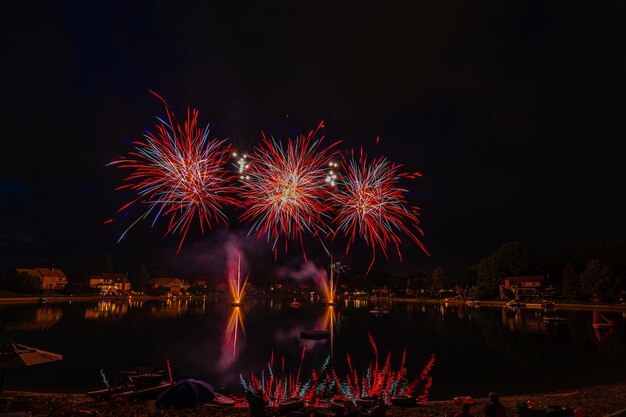 independence day foreworks lake lemon