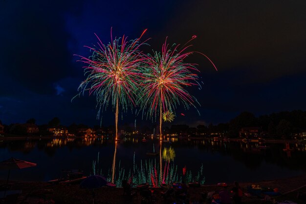 independence day foreworks lake lemon