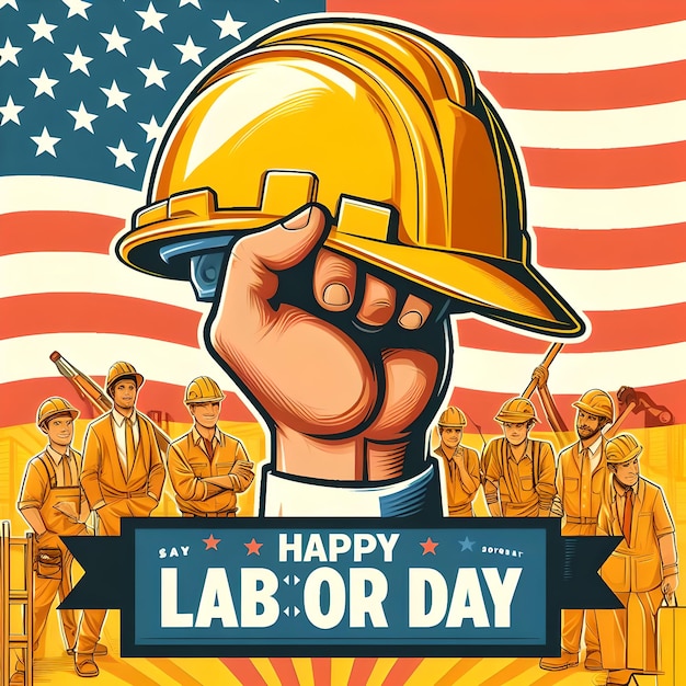 Photo celebration labor day background