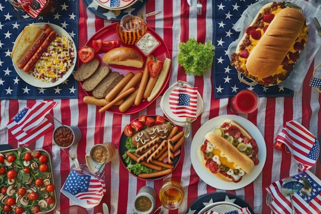 dublin 4th of july tables