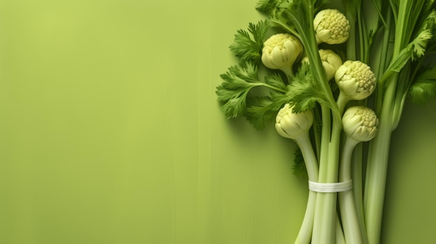 Photo celery isolated