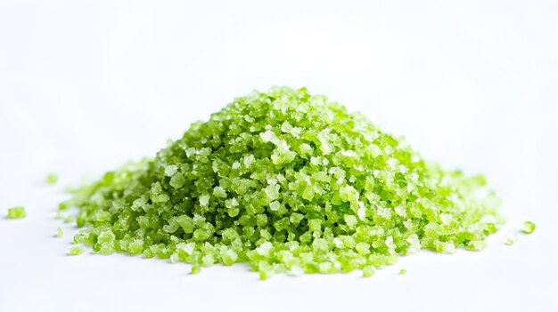 celery salt on white background