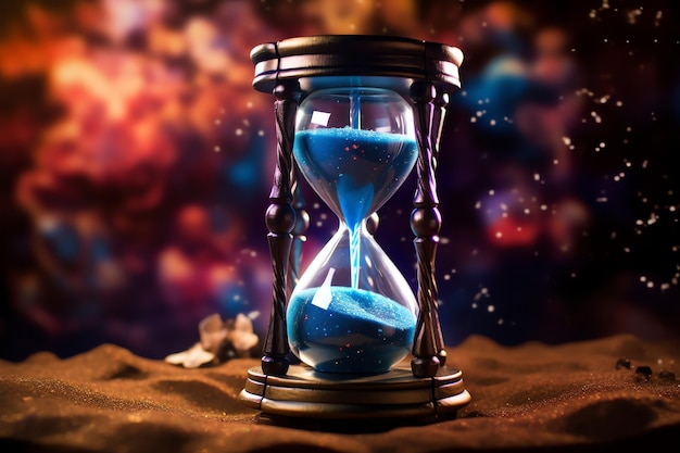 Celestial Hourglass Fantasy Hemel Nacht kijken