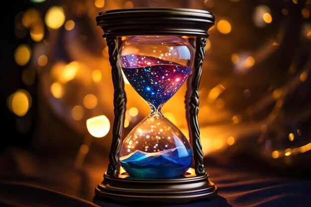 Celestial Hourglass Fantasy Hemel Nacht kijken